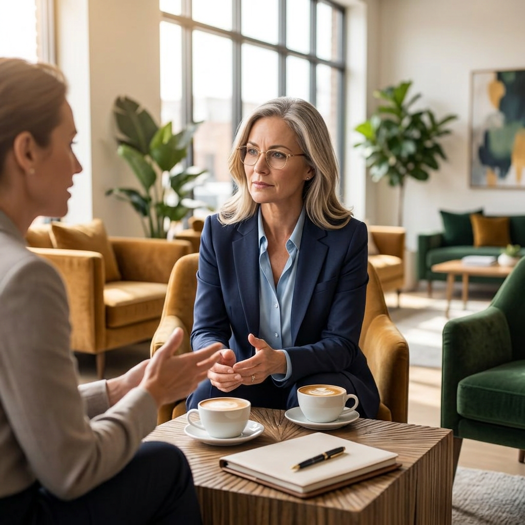 Advisor / Coach in a discovery discussion