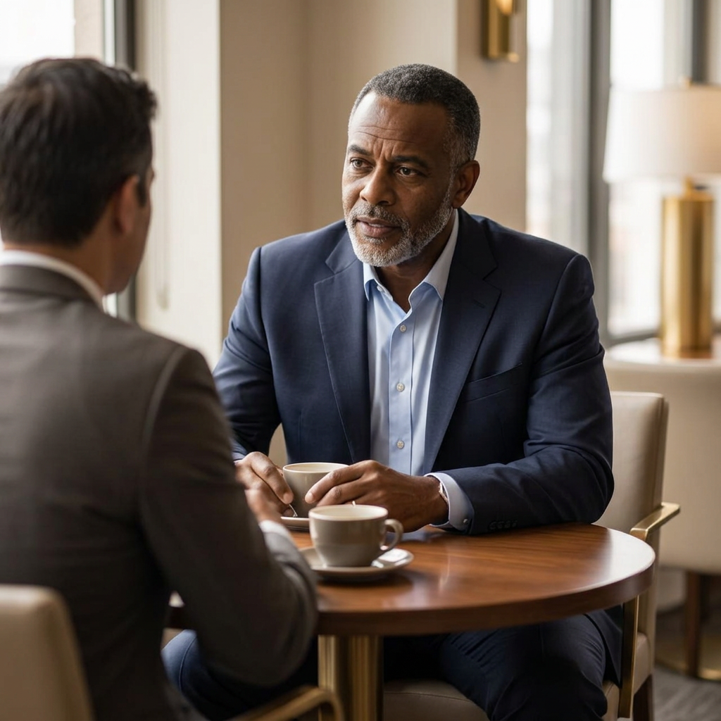CEO / President in a discovery discussion
