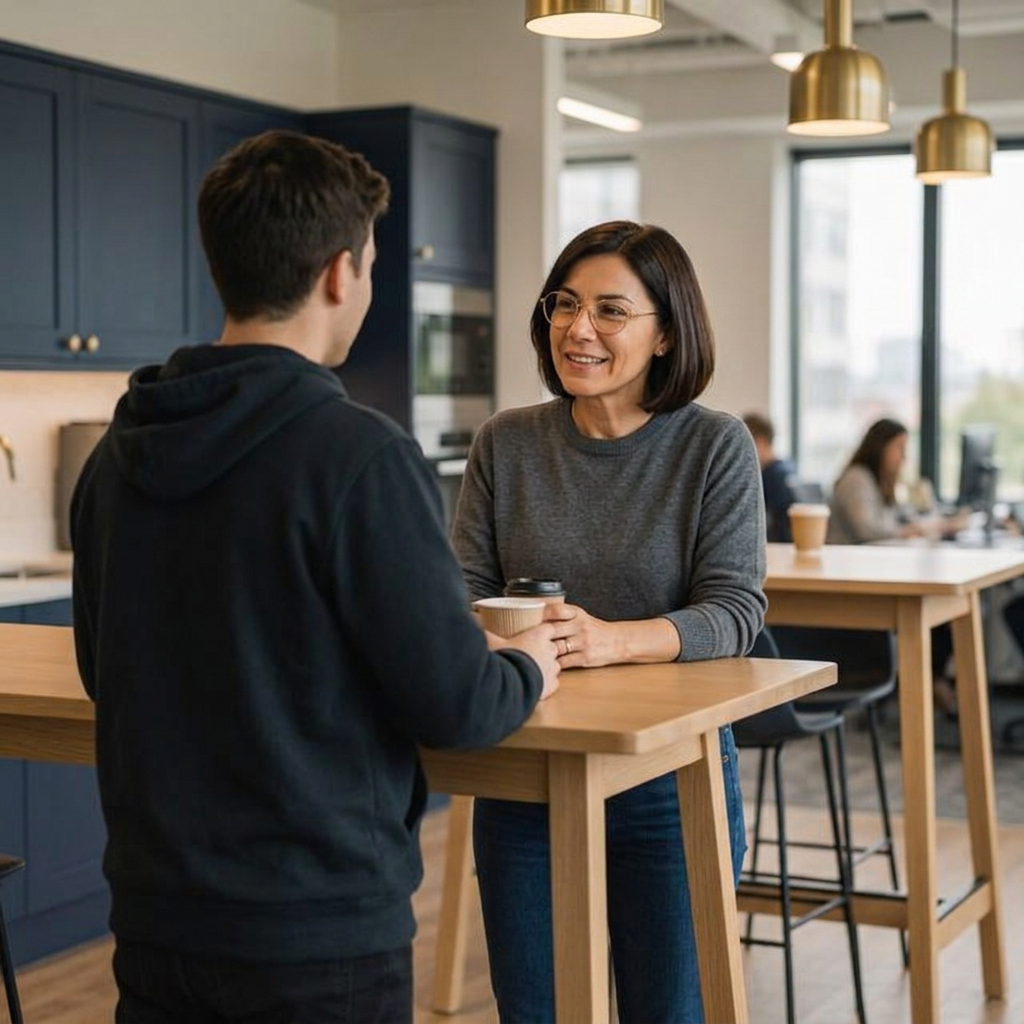 Entrepreneur / Founder in a discovery discussion
