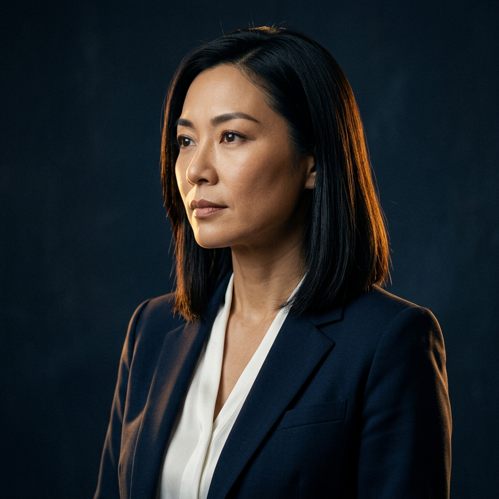 Functional Executive in a cinematic portrait