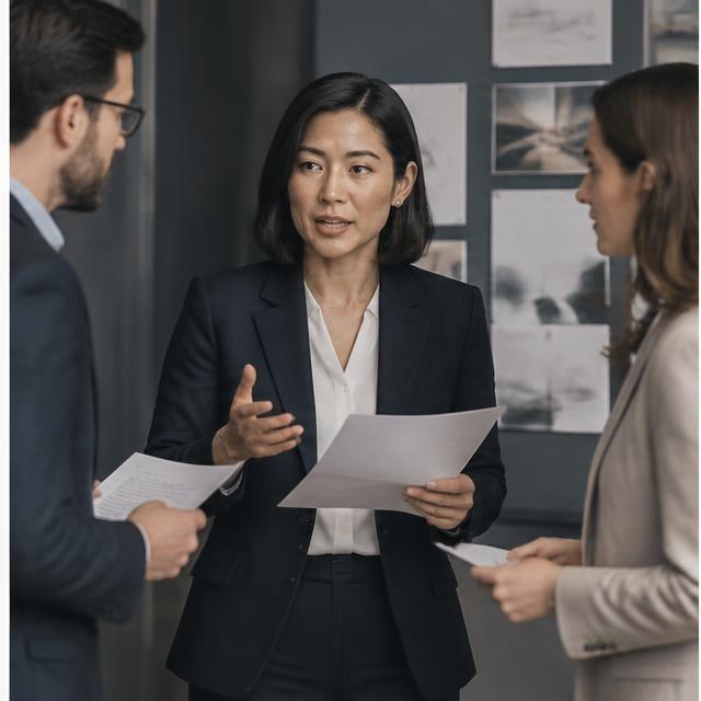 Functional Executive examining work dependencies